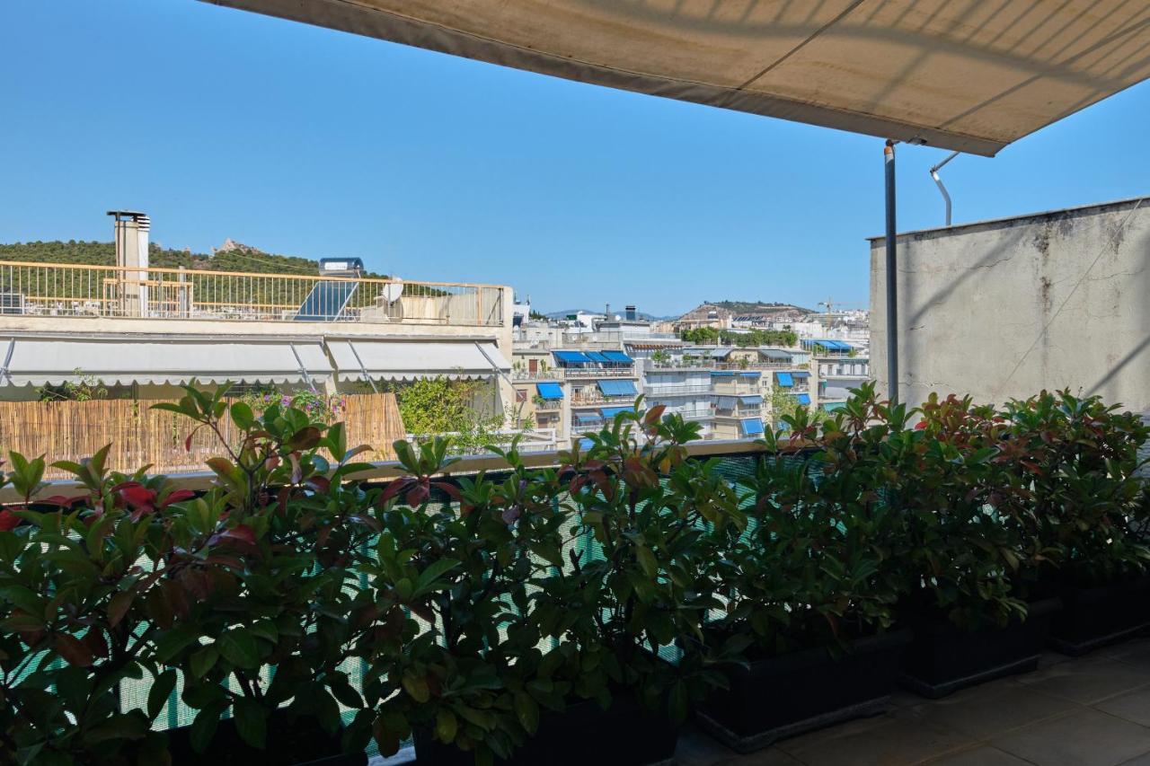 אתונה Homz Ah03 Penthouse Studio Hilton Area מראה חיצוני תמונה